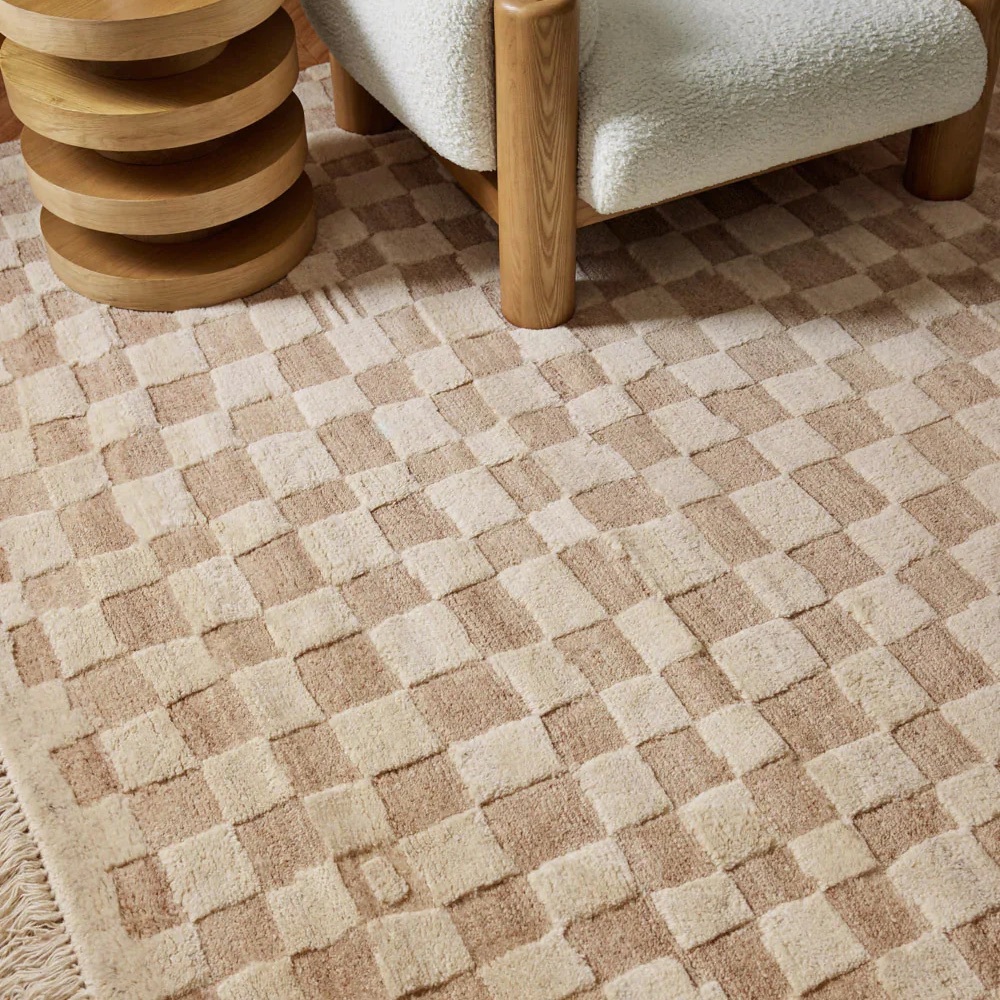 Irregular Checkerboard Rug by Sarah Sherman Samuel’s - 8’x10’